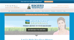 Desktop Screenshot of buschursrefrigeration.com